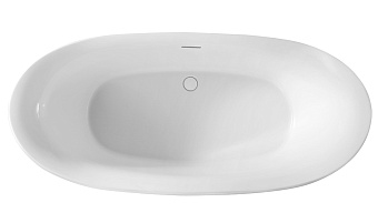 Ванна акриловая Abber AB9236 170х80см отдельностоящая