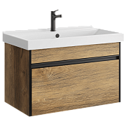 Тумба с раковиной AQWELLA Urban URB0108DB 44х76,5х46см