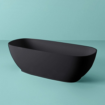 Ванна каменная ArtCeram Hoop ACW002 17 170х70см отдельностоящая