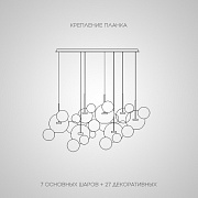 Светильник подвесной ImperiumLOFT Bubble b milk 213796-23 98Вт LED
