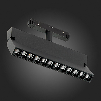 Магнитный трековый светильник ST Luce ANDRE ST362.436.12 12Вт LED чёрный