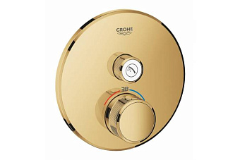 Смеситель для душа GROHE Grohtherm SmartControl 29118GL0 золото