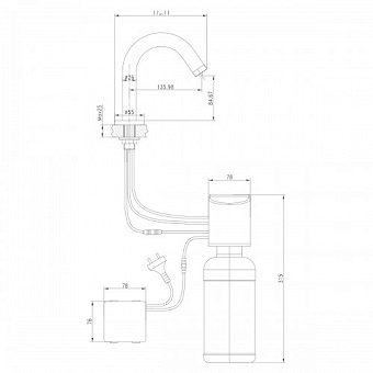 Дозатор LEMARK LM4644CE хром