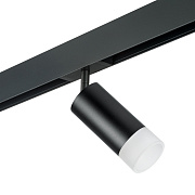 Трековый светильник Lightstar Rullo PRO43731 50Вт GU10 матовый чёрный для однофазного трека