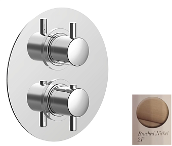 Смеситель для душа Cisal Nuova Less LN0181002F Brushed Nickel