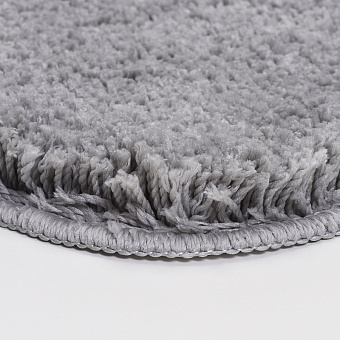 Коврик для ванной WASSERKRAFT Kammel BM-8342 57х55см серый