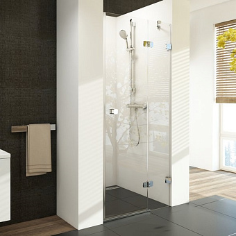 Душевая дверь RAVAK BSD2 0UP4BA00Z1 195х80см стекло прозрачное