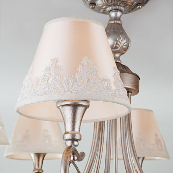 Люстра подвесная Eurosvet Incanto 60069/8 серебро 40Вт 8 лампочек E14