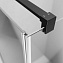 Дверь душевого угла RADAWAY Nes Black KDS II door 120 L 200х120см стекло прозрачное