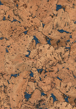 Настенная пробка CORKSTYLE WALL DESIGN Monte Blue MONTE BLUE 600х300х3мм 1,98кв.м