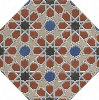 Декор KERAMA MARAZZI Паласио VT\A48\SG2432 Бежевый/Коричневый 24х24см 0,403кв.м.