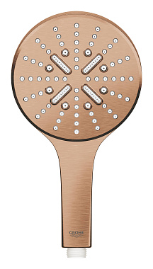 Ручной душ GROHE Rainshower SmartActive 130 26574DL0 медь