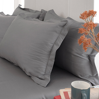 Простыня La Prima Tencel 180х200см Silver