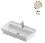 Раковина встраиваемая сверху ArtCeram Fuori Scala TFL035 59 00 80,5х45,5см