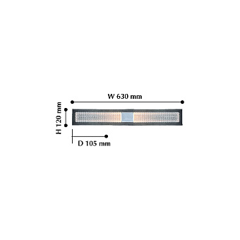 Бра Favourite Groove 2082-2W 9,6Вт LED