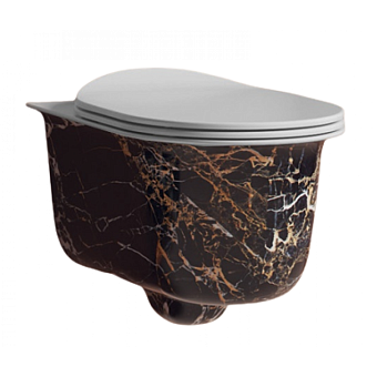 Унитаз подвесной ArtCeram Chic CHV001 48 00 с микролифтом