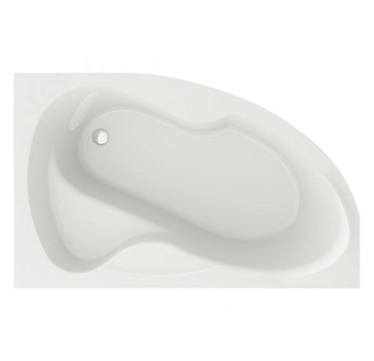 Ванна акриловая MIRSANT Ливадия УТ000019626 160х100см пристенная