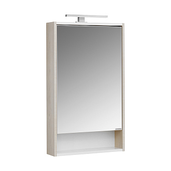 Шкаф зеркальный Акватон Рико 1A212302RIB90 14х51х86см без подсветки