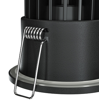 Светильник точечный встраиваемый Maytoni Zoom DL034-L12W3K-D-B 12Вт LED