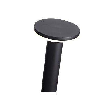 Светильник ландшафтный ST Luce CONTARIO SL087.415.01 18Вт IP20 LED чёрный кварцевый