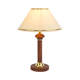 Настольная лампа Eurosvet Lorenzo 60019/1 орех 40Вт E27