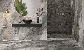 Керамическая мозаика VITRA MarbleSet K9513668LPR1VTE0 Иллюжн тёмно-серый 7ЛПР 30х30см 0,9кв.м.