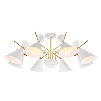 Люстра потолочная Eurosvet Apart 70114/8 белый 60Вт 8 лампочек E14