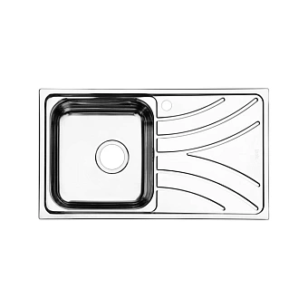 Мойка кухонная IDDIS Arro ARR78SLi77 78х44см сатин