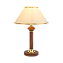 Настольная лампа Eurosvet Lorenzo 60019/1 орех 40Вт E27