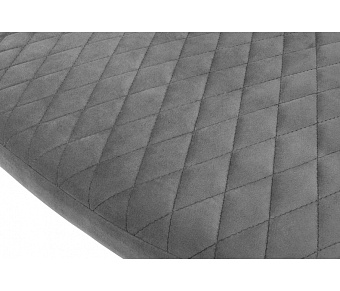 Кухонный стул AERO 54х54х80см велюр/сталь Dark Grey