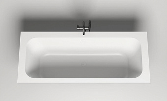 Ванна каменная SALINI ORLANDO 103311GRF S-Sense глянцевая 191,1х80см встраиваемая