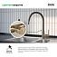 Смеситель для кухни IDDIS Kitchen 360 K36BNJ0i05 поворотный излив сатин