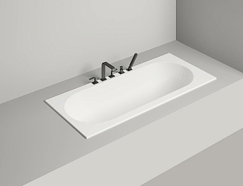 Ванна каменная SALINI ORNELLA 102321M S-Stone матовая 170х75см встраиваемая