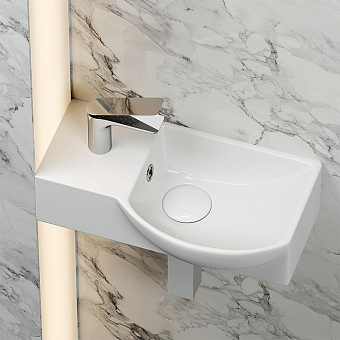 Раковина подвесная Ceramica Nova ELEMENT CN6039R 40х22см