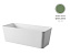 Ванна каменная ArtCeram Square ACW004 44 180х80см отдельностоящая