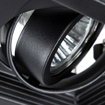 Светильник точечный встраиваемый Arte Lamp CANIS A6661PL-1BK 50Вт GU10