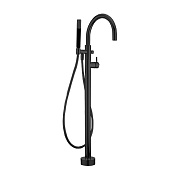 Смеситель для ванны Cisal Slim SM01420040 чёрный (матовый)