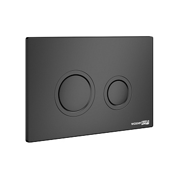 Панель смыва WASSERKRAFT MB01 чёрный матовый