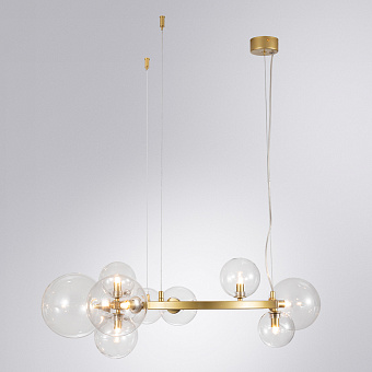 Светильник подвесной Arte Lamp VINCENT A7790SP-10GO 40Вт G9