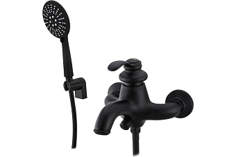 Смеситель для ванны Maxonor MN3276-7 чёрный