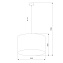 Светильник подвесной TK Lighting Tercino 6173 60Вт E27