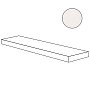 Плитка для ступеней ABK Crossroad Chalk PF60001227 Ang.Top Dx White Ret 120х32см 0,384кв.м. матовая/противоскользящая
