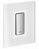 Панель смыва GROHE Skate Cosmopolitan Glass 38846mf0 белый/хром