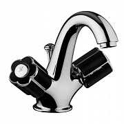 Смеситель для раковины Bongio Fleur Noir 12521CR00 хром