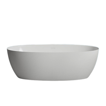 Ванна каменная SALINI ALDA 101912G S-Sense глянцевая 170х80см отдельностоящая