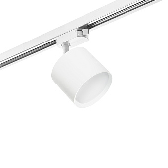 Трековый светильник Lightstar Rullo R1T3486 15Вт GX 5.3 белый для однофазного трека