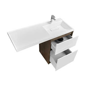 Тумба под раковину напольная Акватон Лондри 1A266901LHDY0 49,6х57х86см