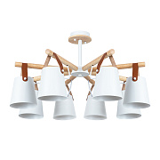 Люстра потолочная Arte Lamp THOMAS A7032PL-8WH 60Вт 8 лампочек E27