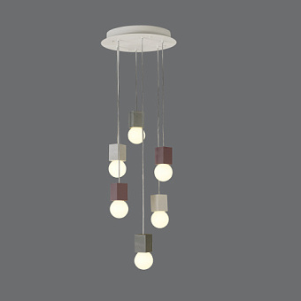 Люстра подвесная Mantra GALAXIA 7703 120Вт 6 лампочек E27