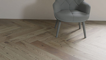 Паркетная доска Polarwood Herringbone дуб BALTIC 1019CDHB8BALT124 600х100х14мм 1,08кв.м-полосная